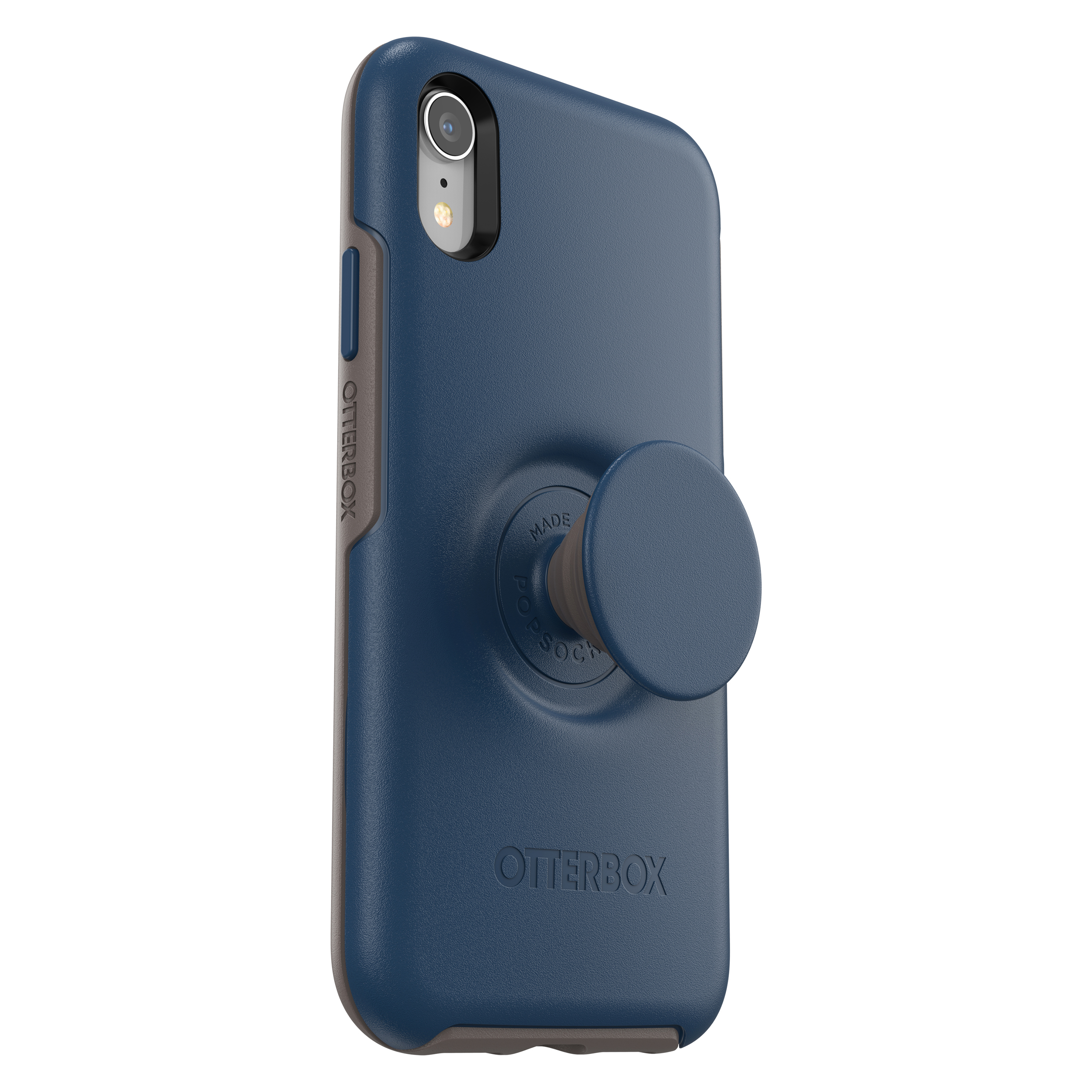 OTTERBOX Otter + Pop Symmetry, Backcover, Apple, iPhone XR, Blau