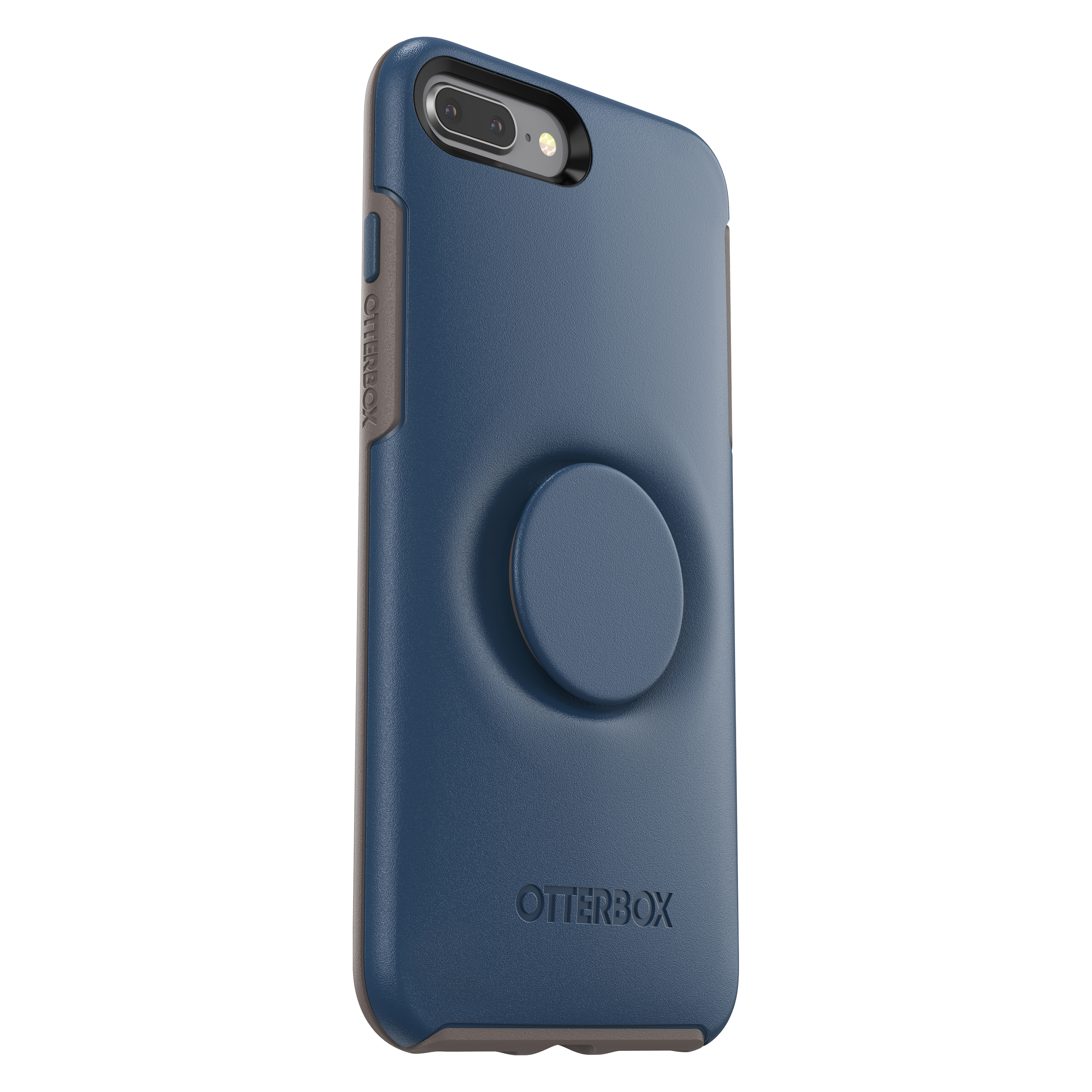 OTTERBOX Otter + Pop Symmetry, Backcover, Apple, iPhone 7 Plus, iPhone 8 Plus, Blau