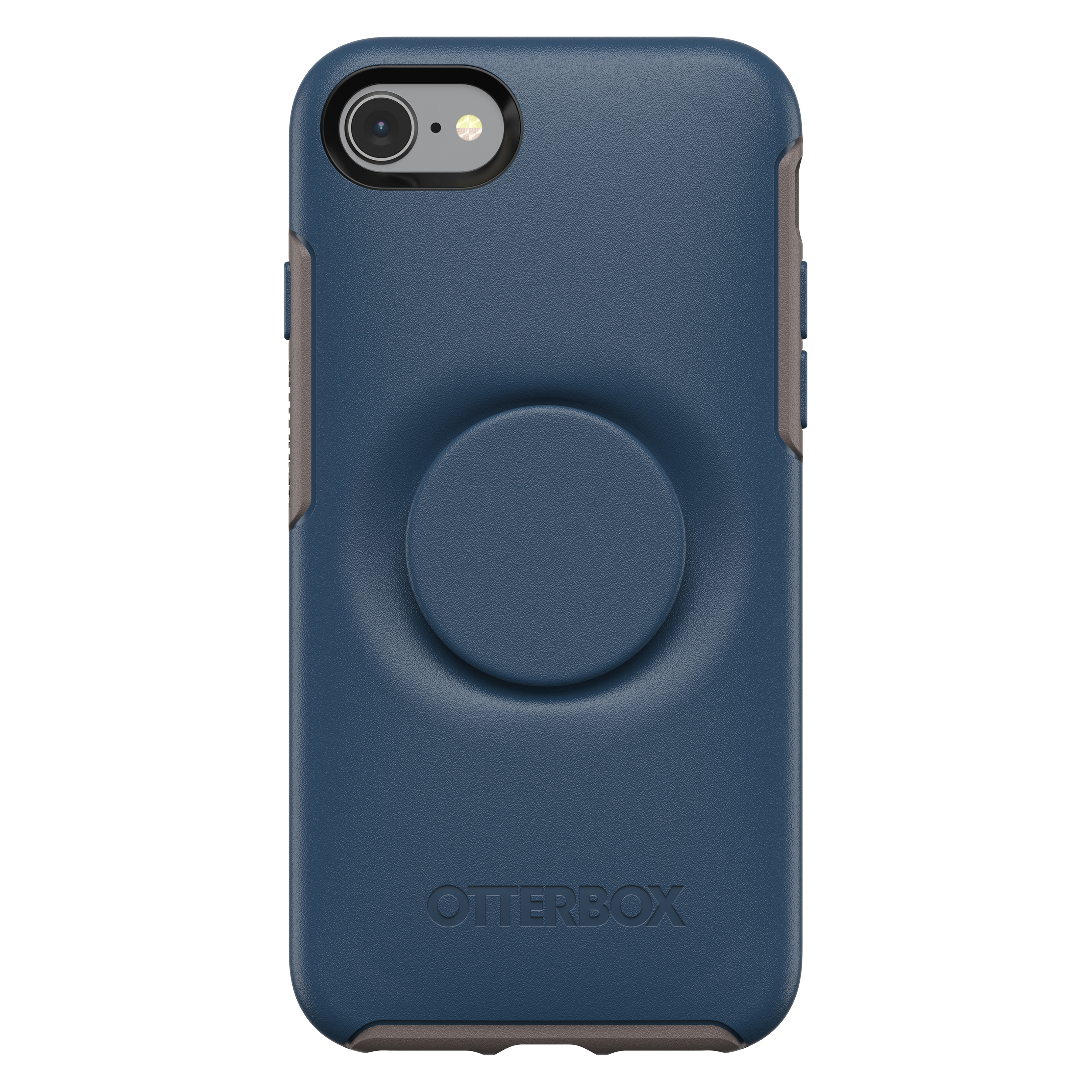 OTTERBOX Otter + Pop Symmetry, Backcover, Apple, iPhone 7, iPhone 8, Blau
