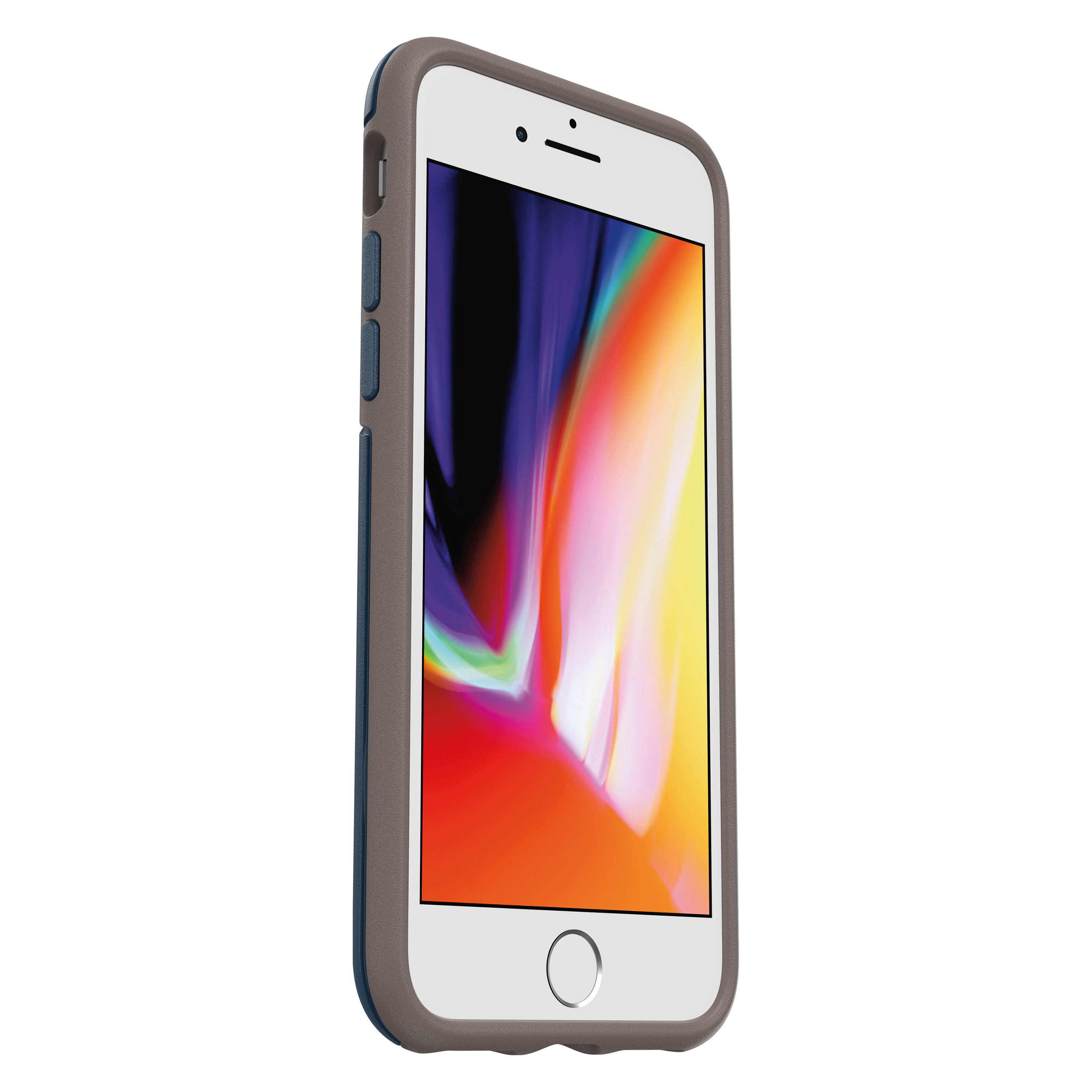 OTTERBOX Otter + Pop Symmetry, Backcover, Apple, iPhone 7, iPhone 8, Blau