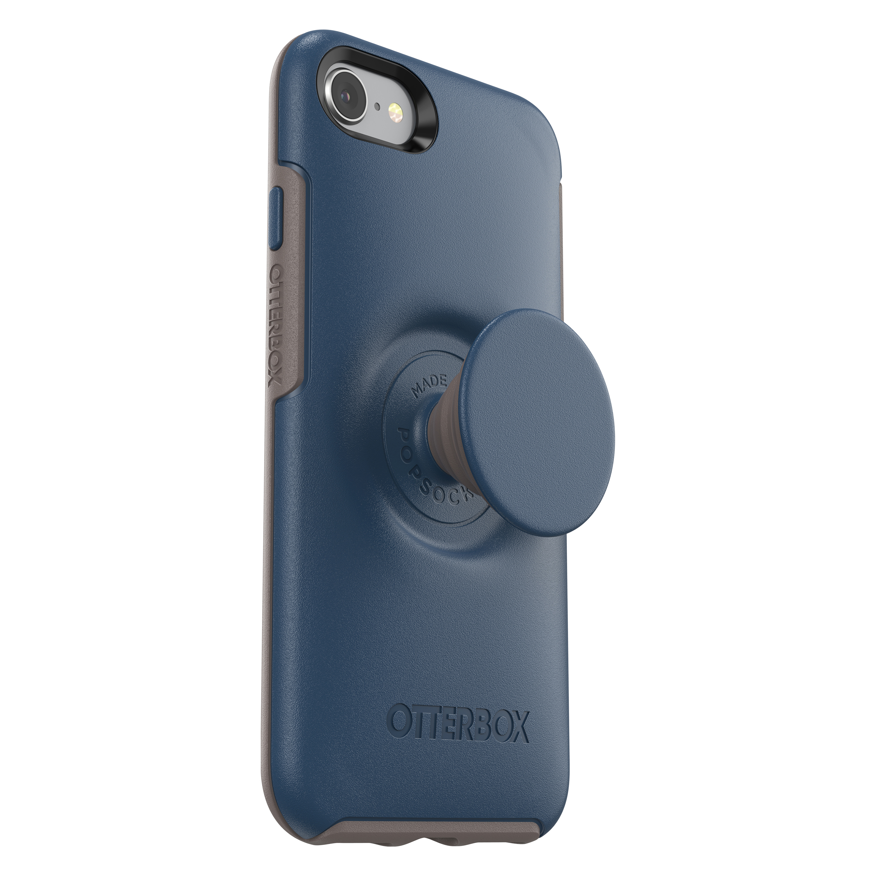 OTTERBOX Otter + Pop Symmetry, Backcover, Apple, iPhone 7, iPhone 8, Blau