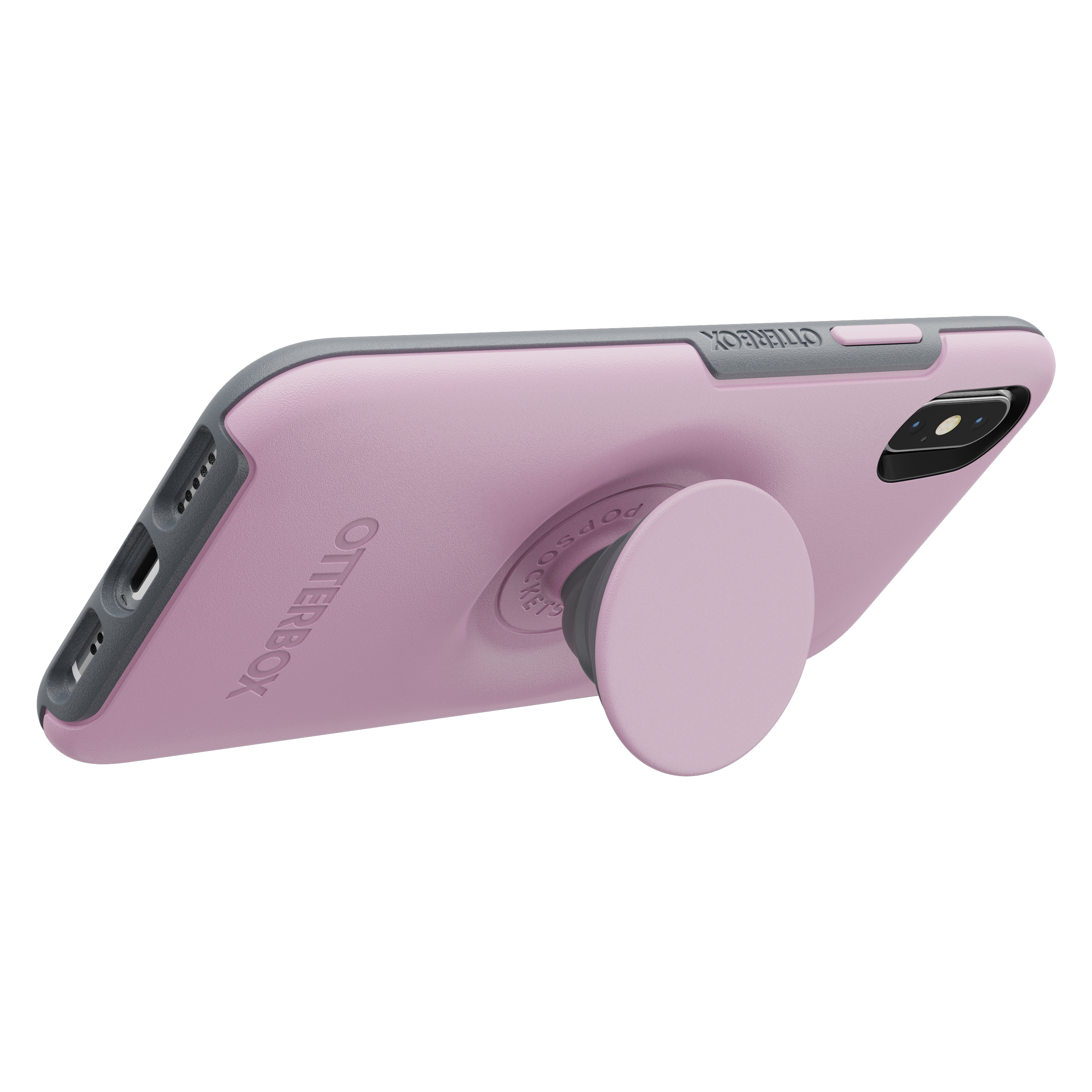 OTTERBOX Otter + Pop Symmetry, Backcover, Apple, iPhone X, iPhone XS, Pink