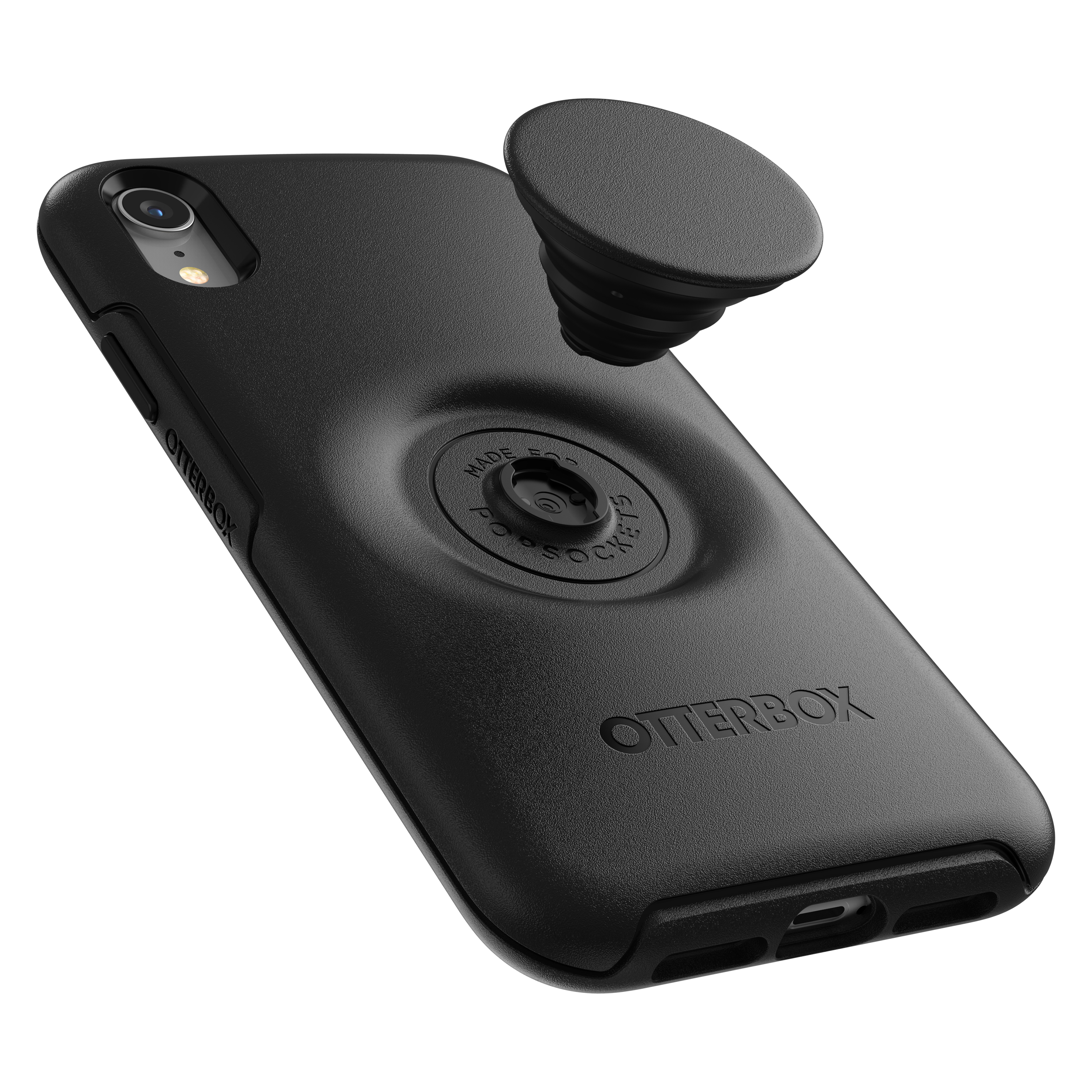 OTTERBOX Otter + Pop Symmetry, Backcover, Apple, iPhone XR, Schwarz