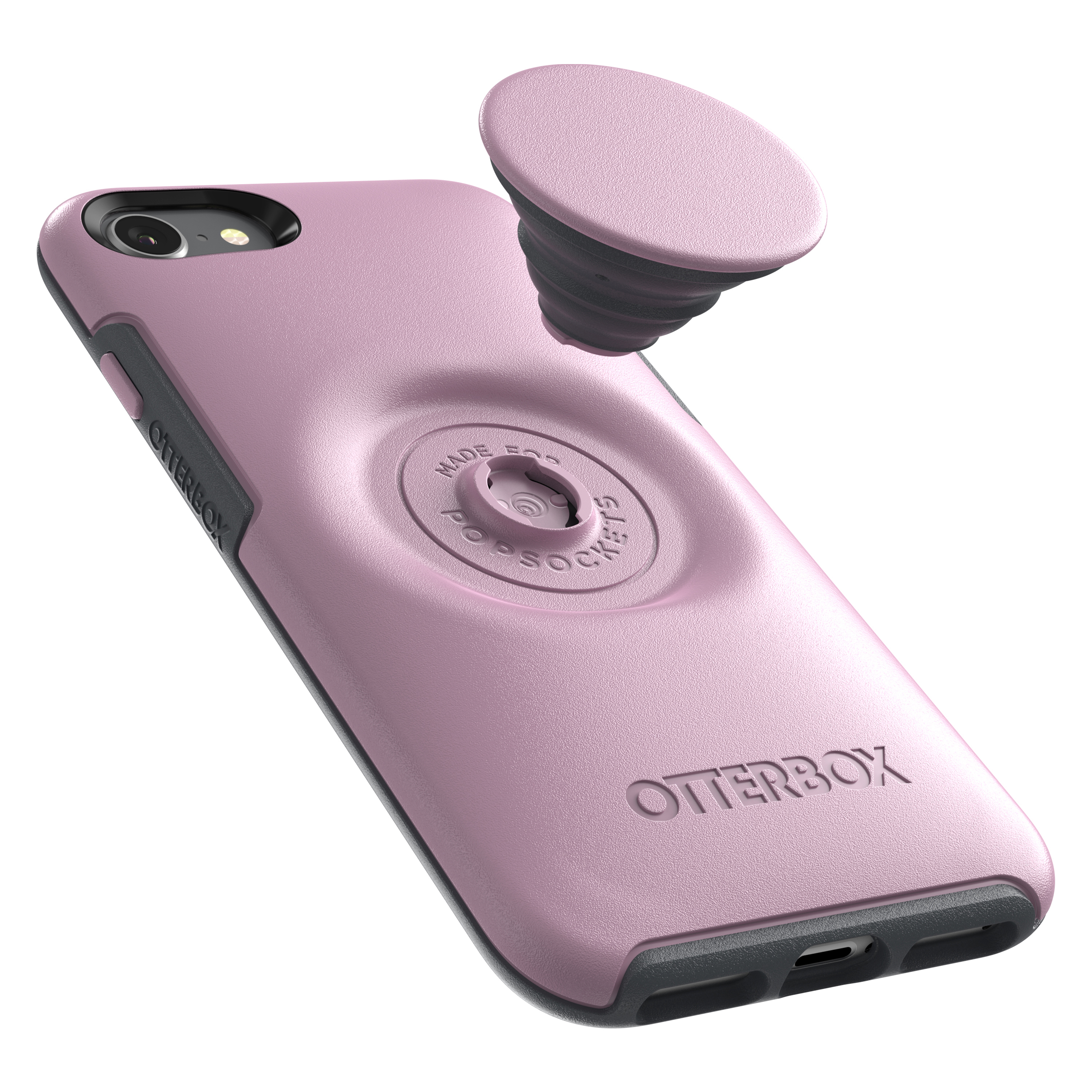 OTTERBOX Otter + Pop Symmetry, Backcover, Apple, iPhone 7, iPhone 8, Pink
