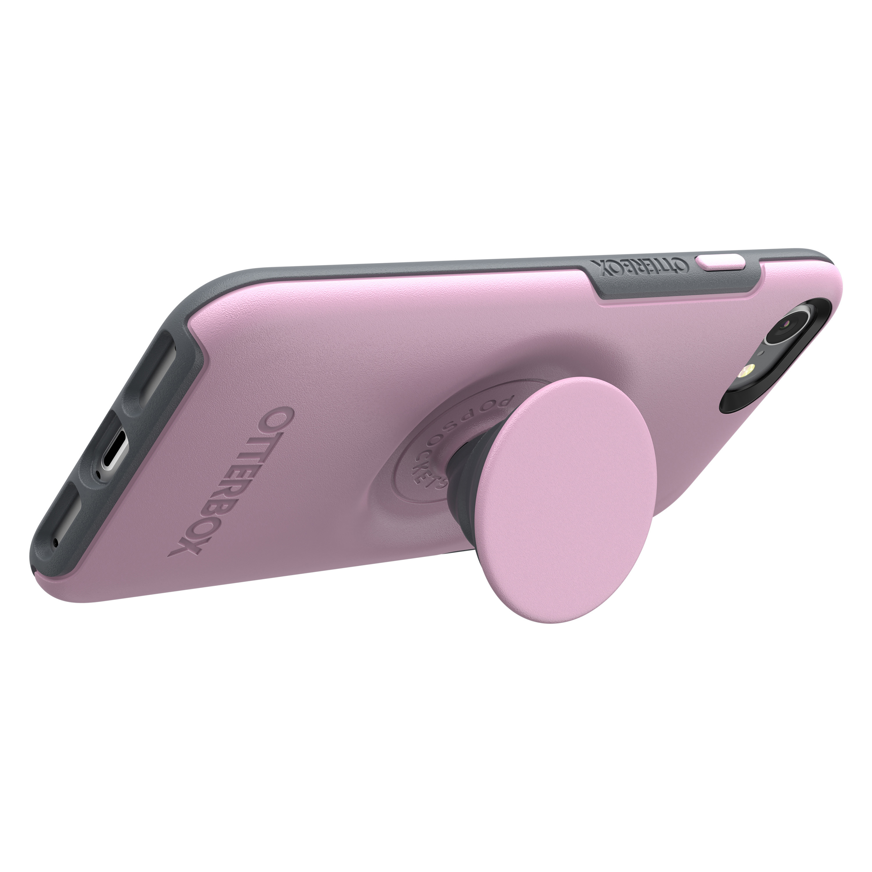 OTTERBOX Otter + Pop Symmetry, Backcover, Apple, iPhone 7, iPhone 8, Pink