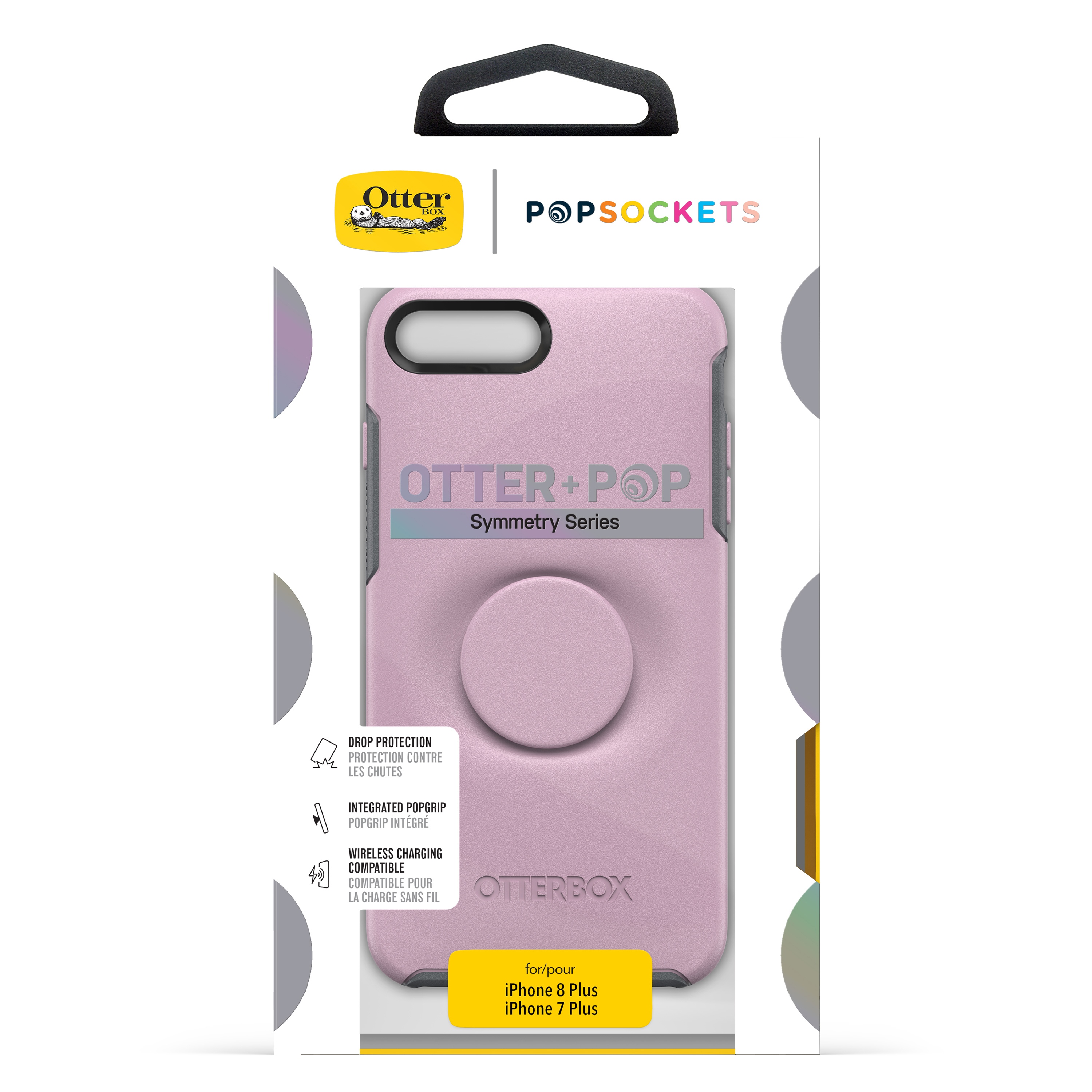 OTTERBOX Otter + Pop Symmetry, Pink Apple, 7 Plus, 8 iPhone Plus, iPhone Backcover