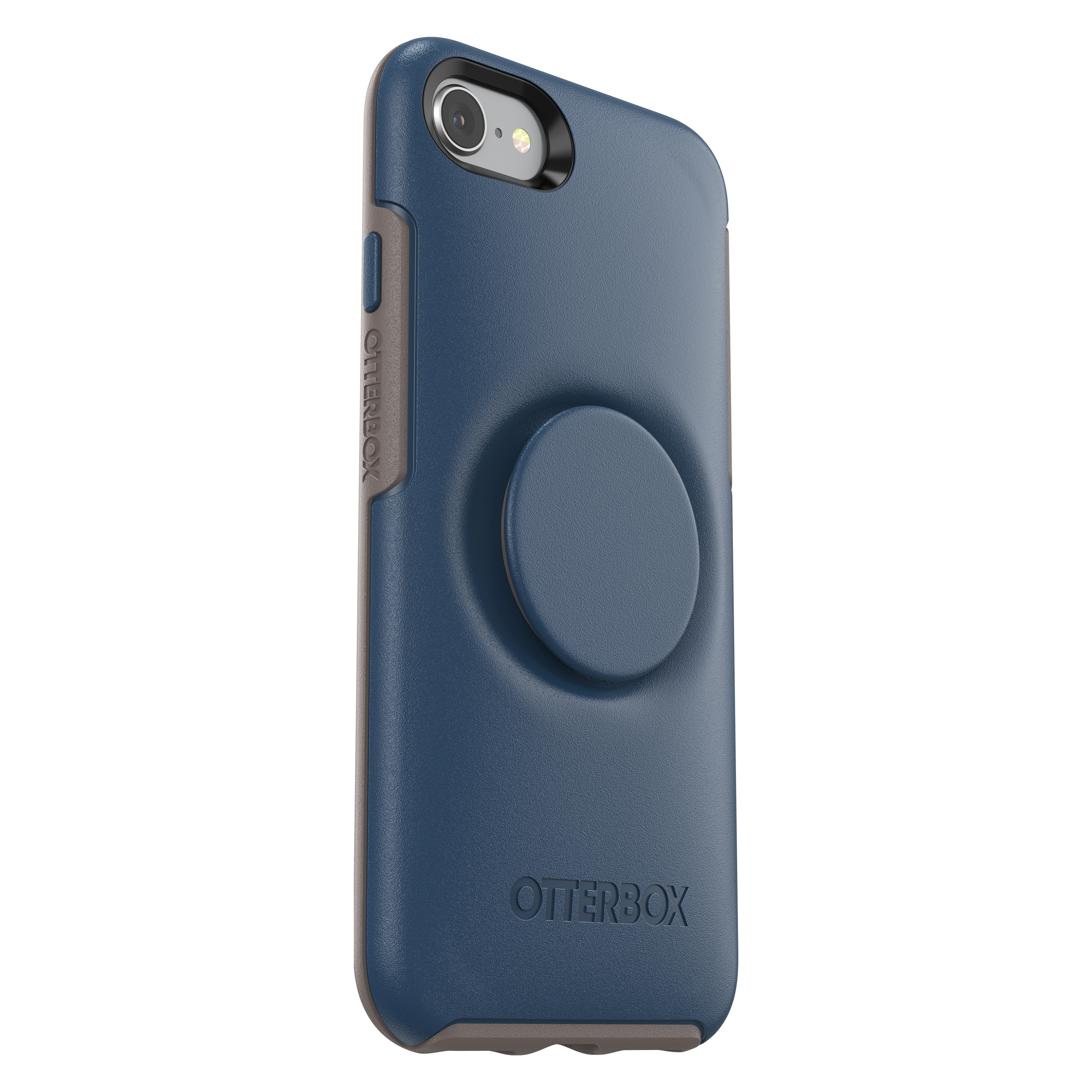 OTTERBOX Otter + Pop Symmetry, Backcover, Apple, iPhone 7, iPhone 8, Blau
