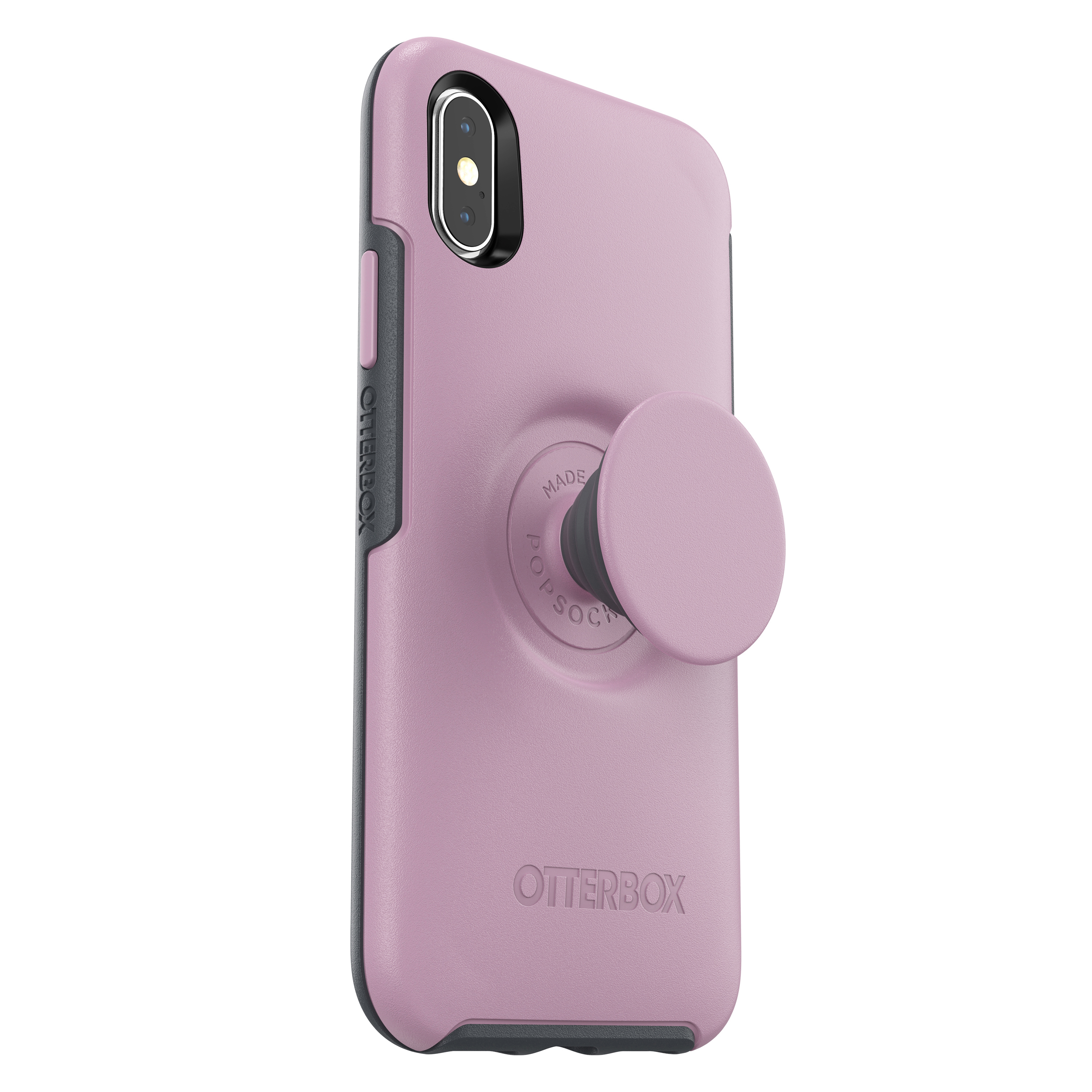 OTTERBOX Otter + Pop Symmetry, Backcover, Apple, iPhone X, iPhone XS, Pink