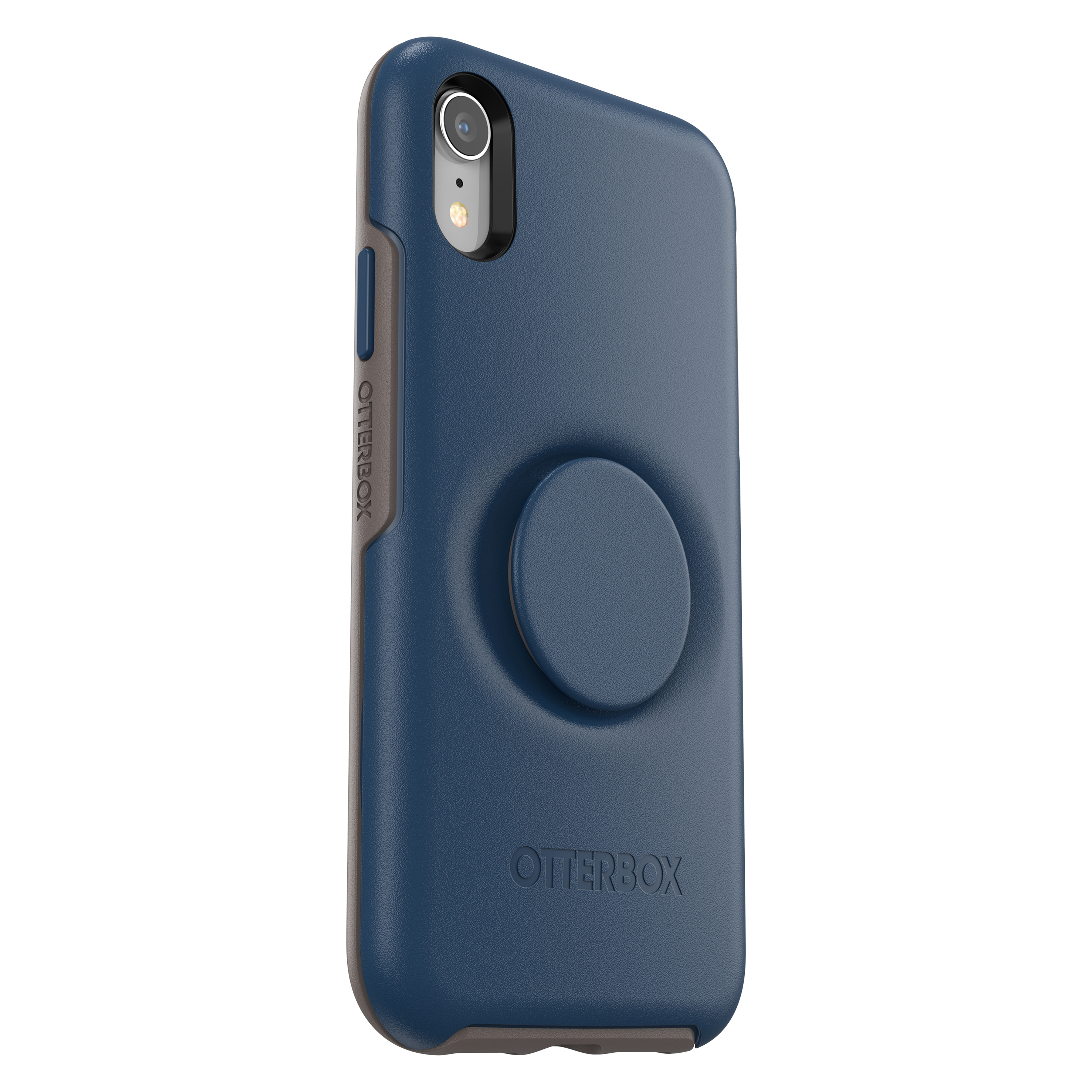 OTTERBOX Otter + Pop Symmetry, Backcover, Apple, iPhone XR, Blau