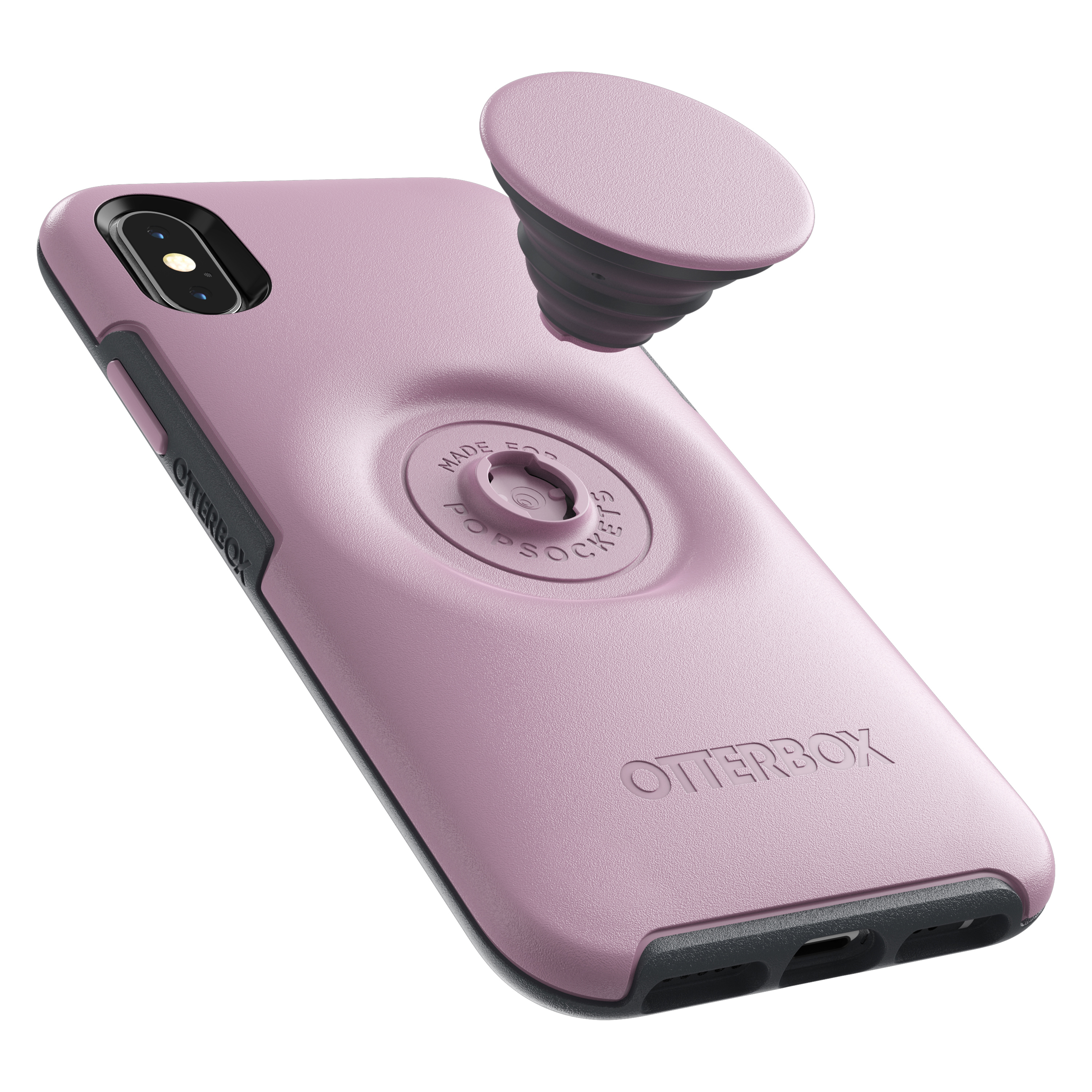 OTTERBOX Otter + Pop Symmetry, Backcover, Apple, iPhone X, iPhone XS, Pink