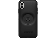 OTTERBOX Otter + Pop Symmetry, Backcover, Apple, iPhone X, iPhone XS, Schwarz
