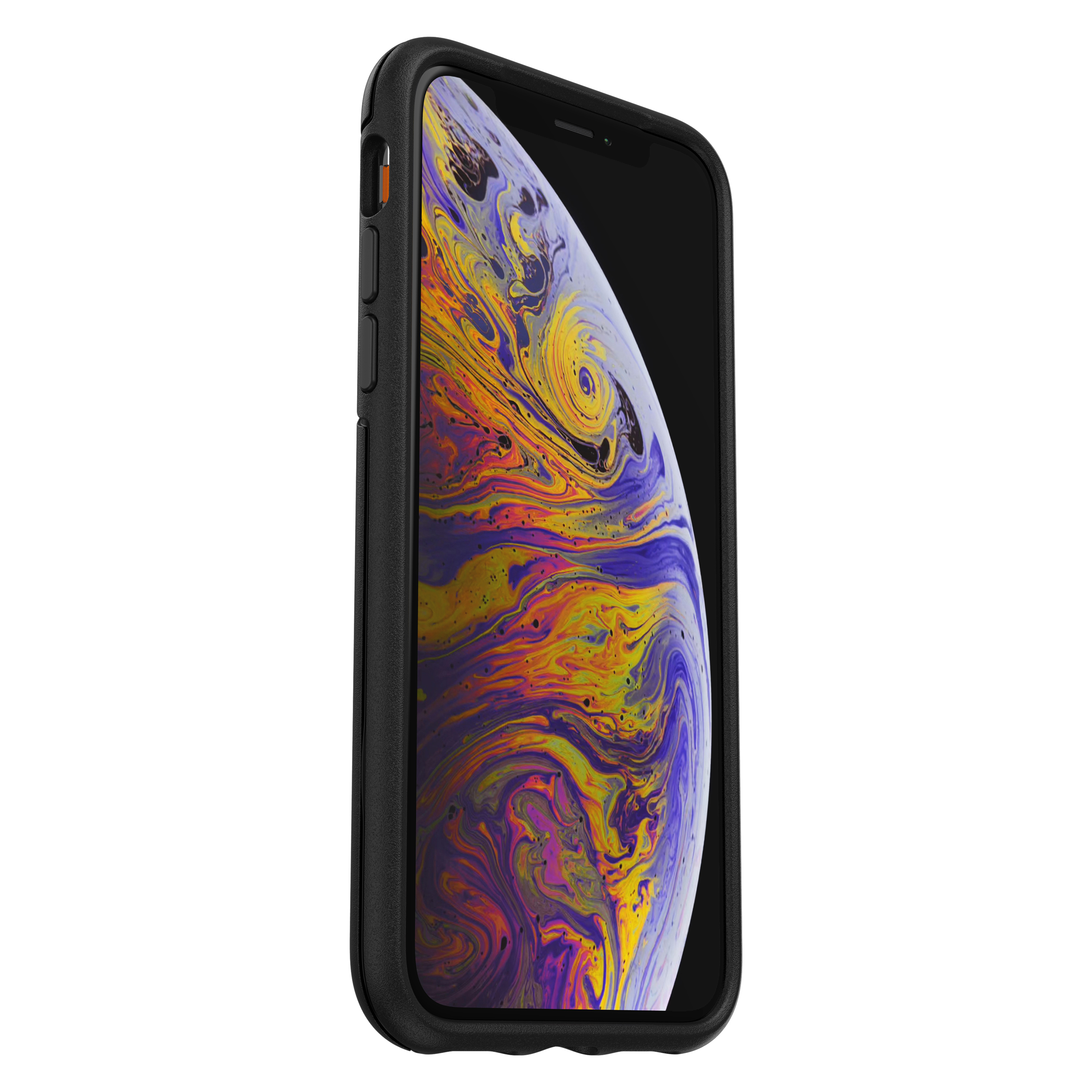 OTTERBOX Otter + Pop Symmetry, Backcover, Apple, iPhone X, iPhone XS, Schwarz