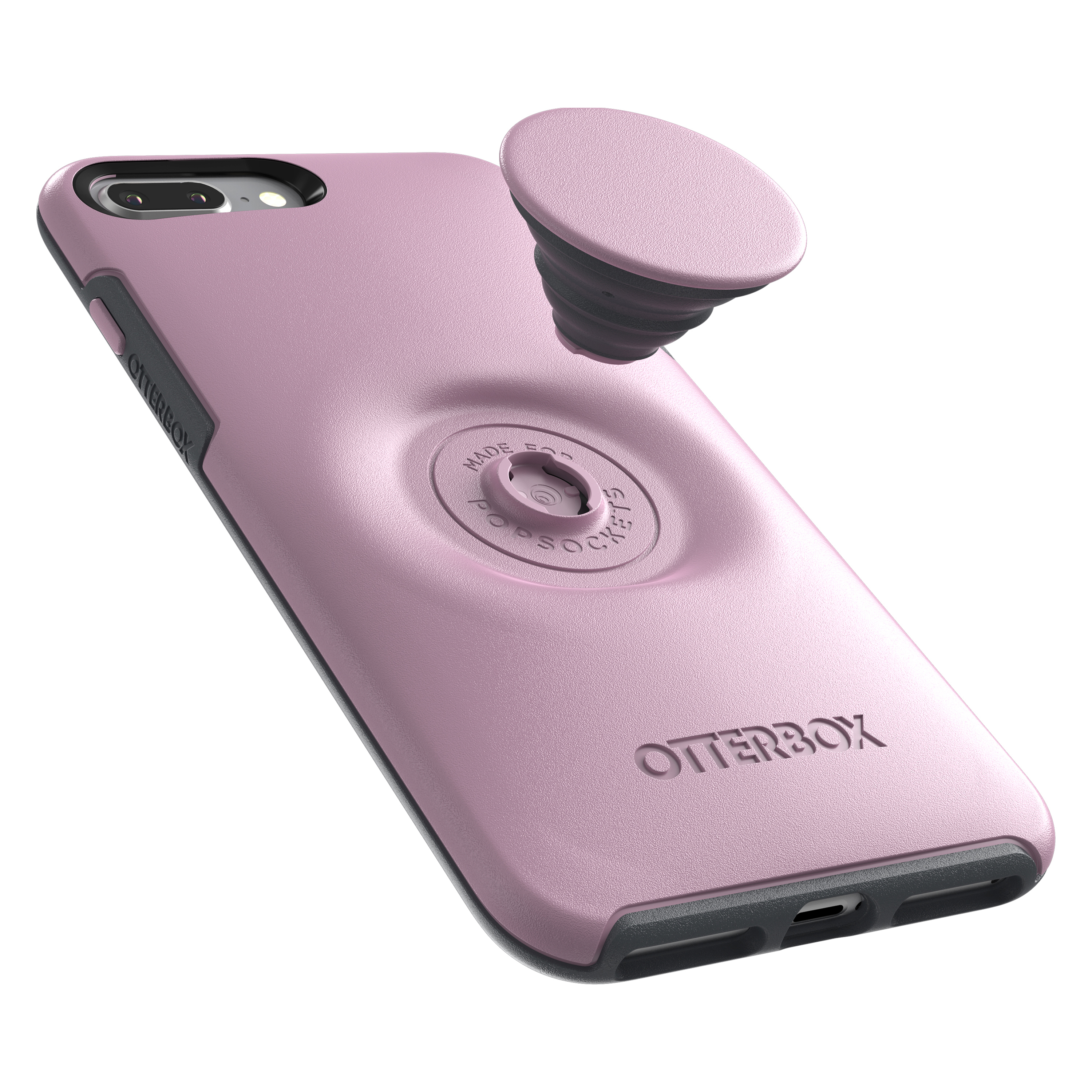 OTTERBOX Otter + Pop Symmetry, Backcover, Apple, iPhone 7 Plus, iPhone 8 Plus, Pink