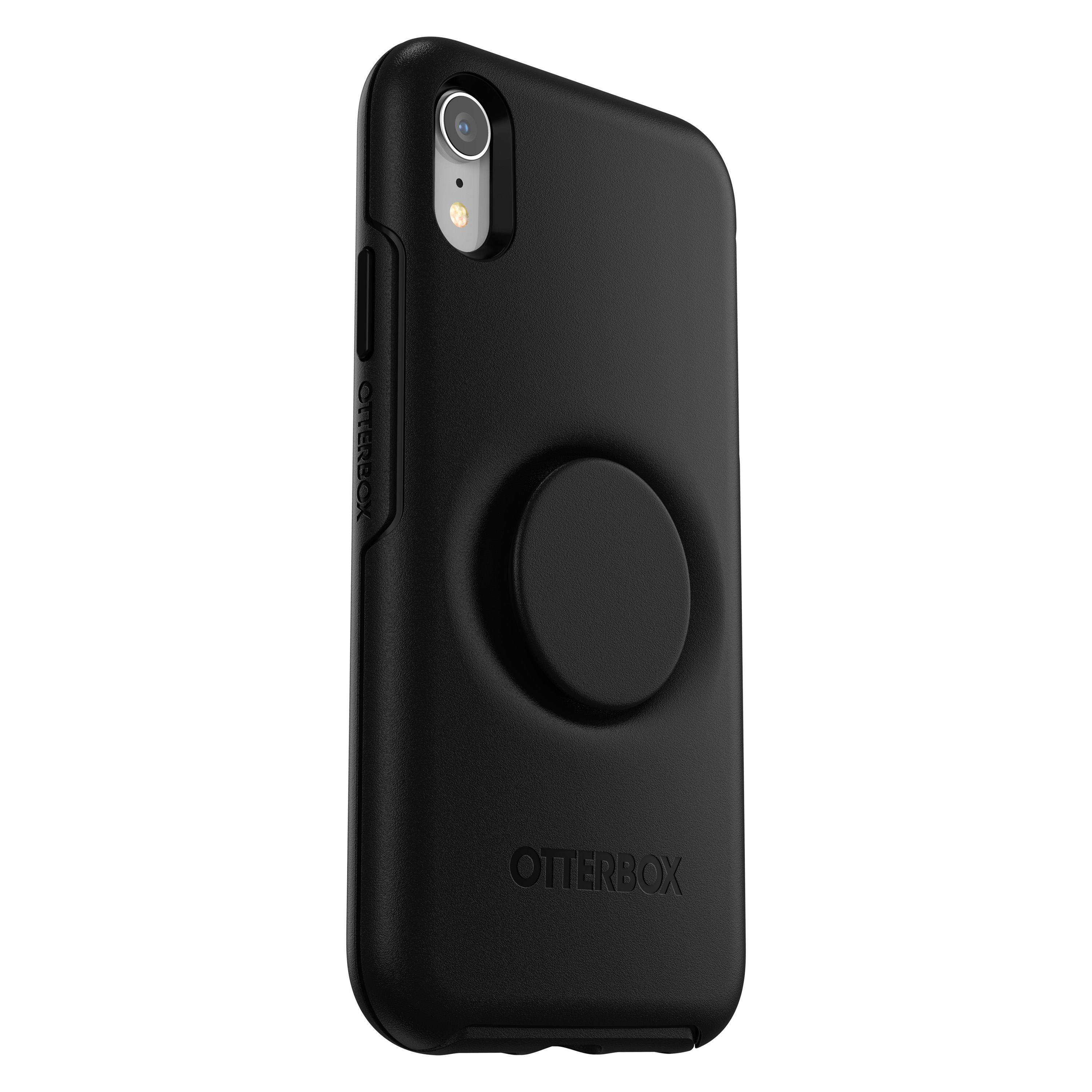 OTTERBOX Otter + Pop Backcover, Apple, XR, Schwarz iPhone Symmetry