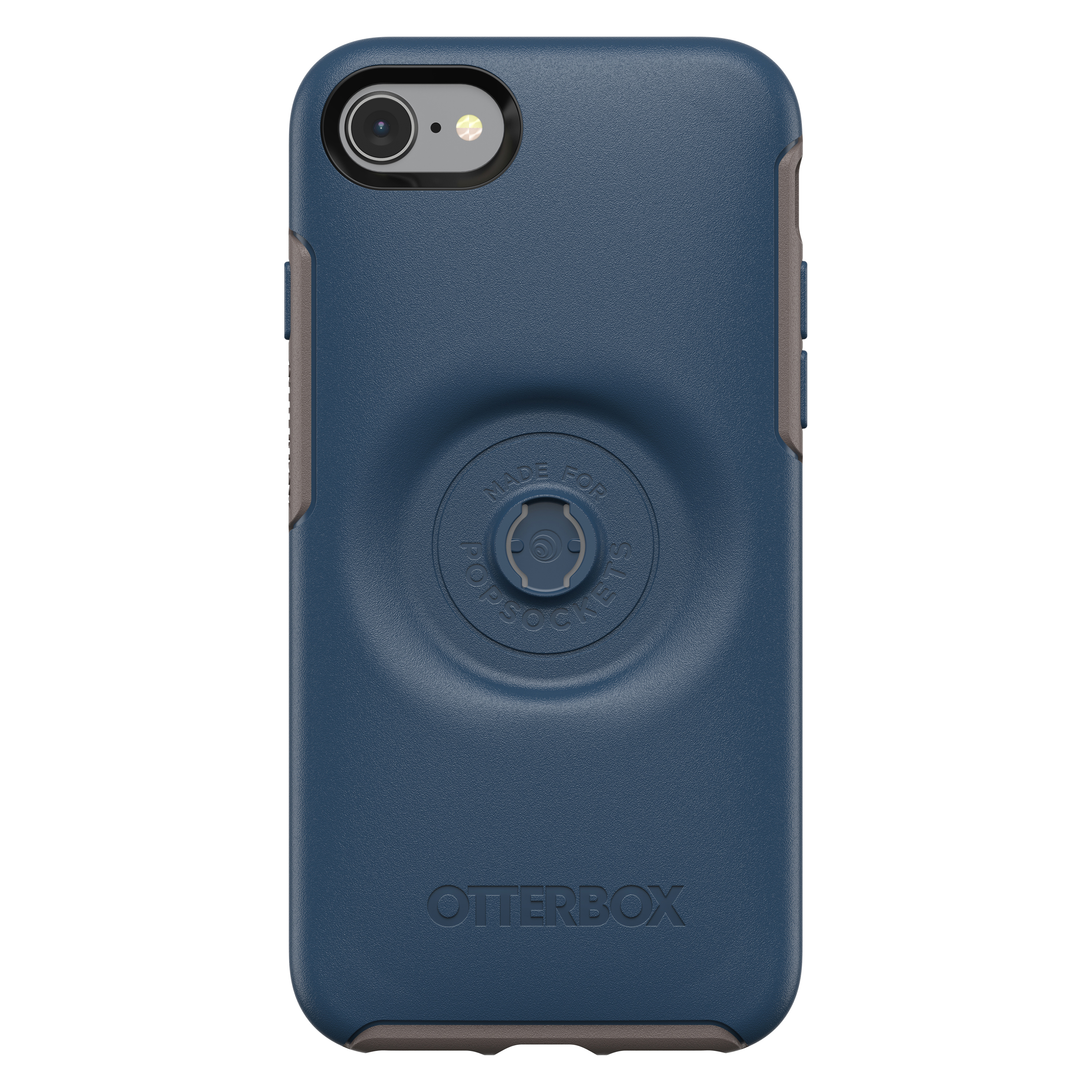 OTTERBOX Otter Blau Apple, Pop + Symmetry, 7, iPhone iPhone Backcover, 8