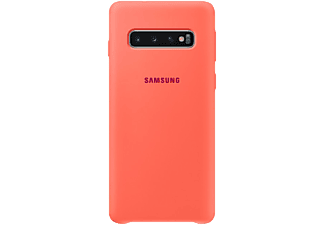 SAMSUNG Galaxy S10 szilikon védőtok Berry Pink (OSAM-EF-PG973THEG)