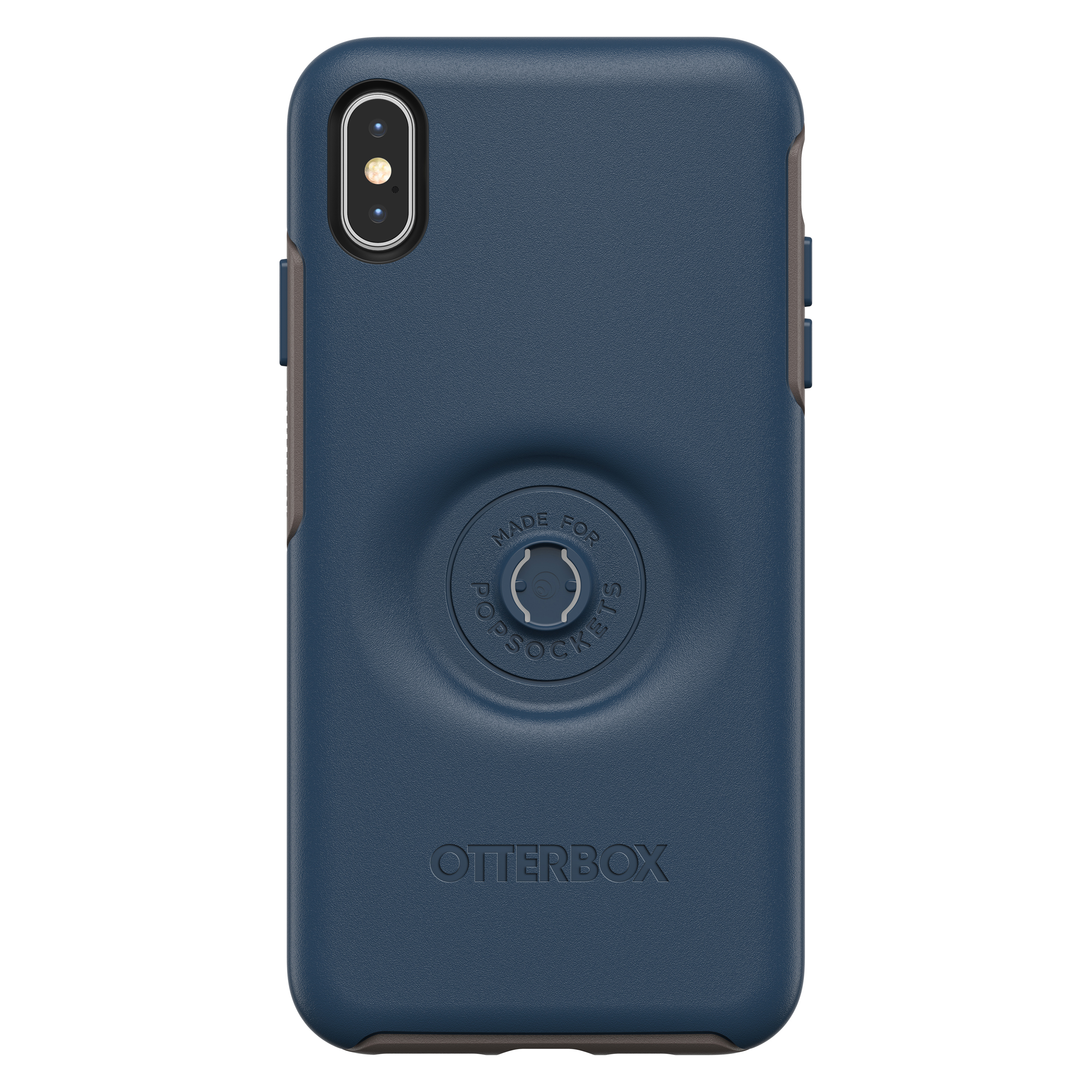 OTTERBOX Otter + Max, Apple, XS Blau iPhone Pop Symmetry, Backcover
