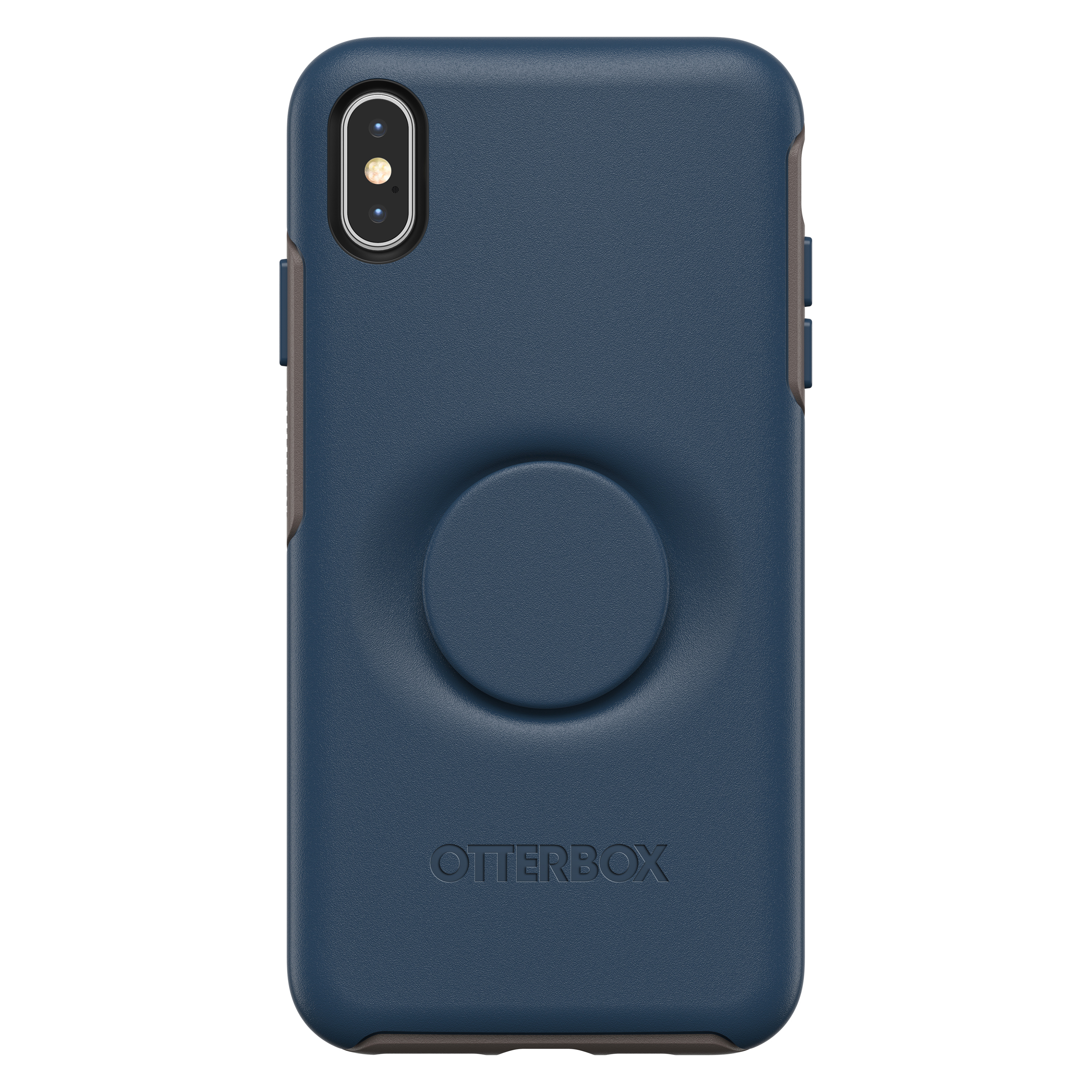 OTTERBOX Otter + Pop Symmetry, Backcover, Apple, iPhone XS Max, Blau
