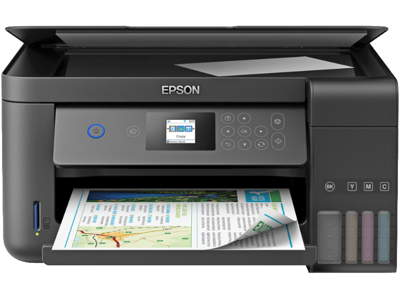 Impresora multifunción - Epson EcoTank ET2750 + Tarjeta de Impresión sin Limites