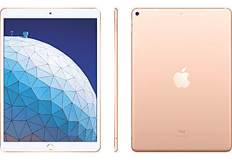 APPLE iPad Air (2019) Wi-Fi + Cellular - Tablet (10.5 ", 64 GB, Gold)