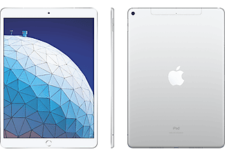 APPLE iPad Air (2019) Wi-Fi + Cellular - Tablet (10.5 ", 256 GB, Silver)