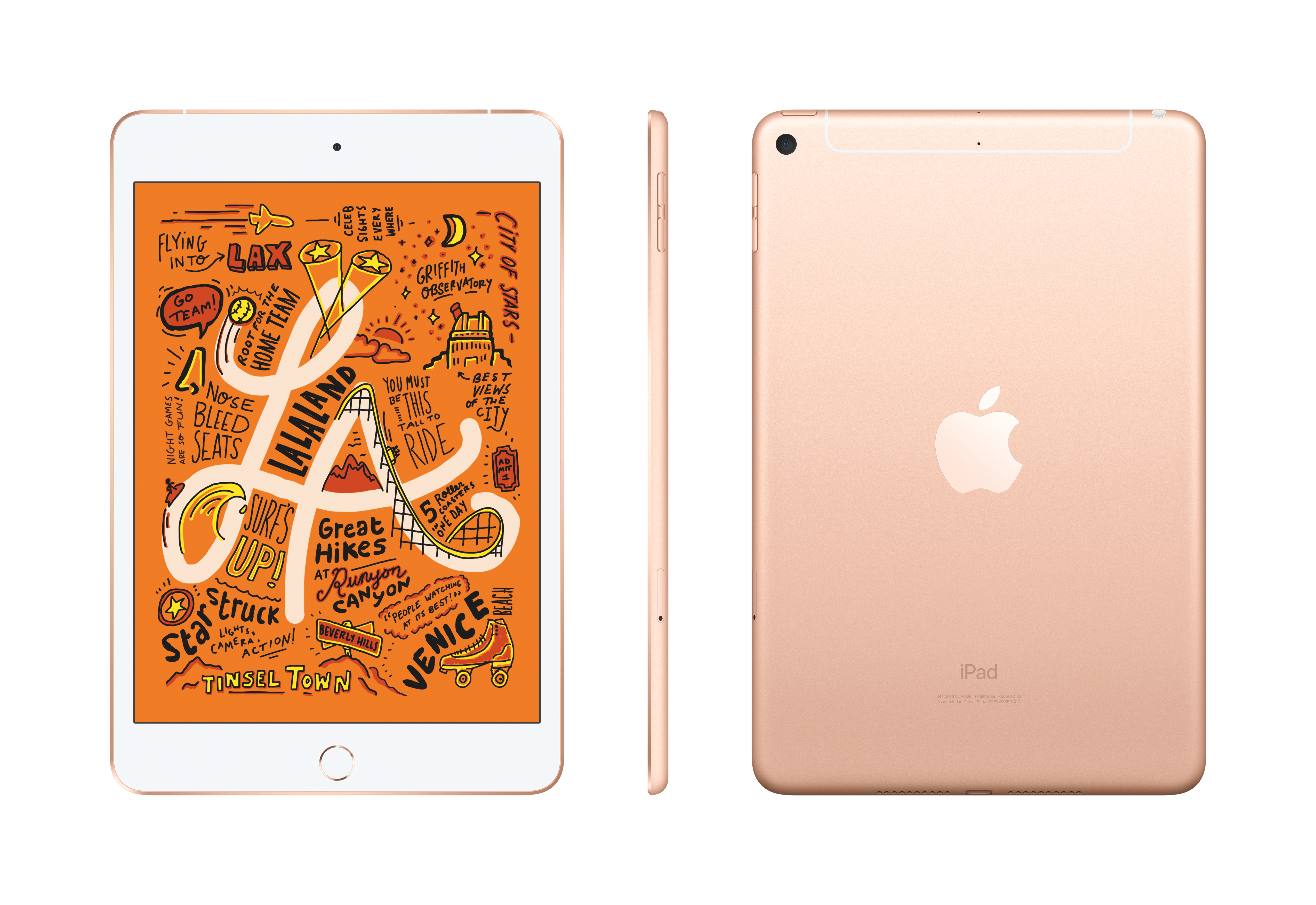 APPLE iPad mini (2019) Wi-Fi + Cellular - Tablet (7.9 ", 64 GB, Gold)
