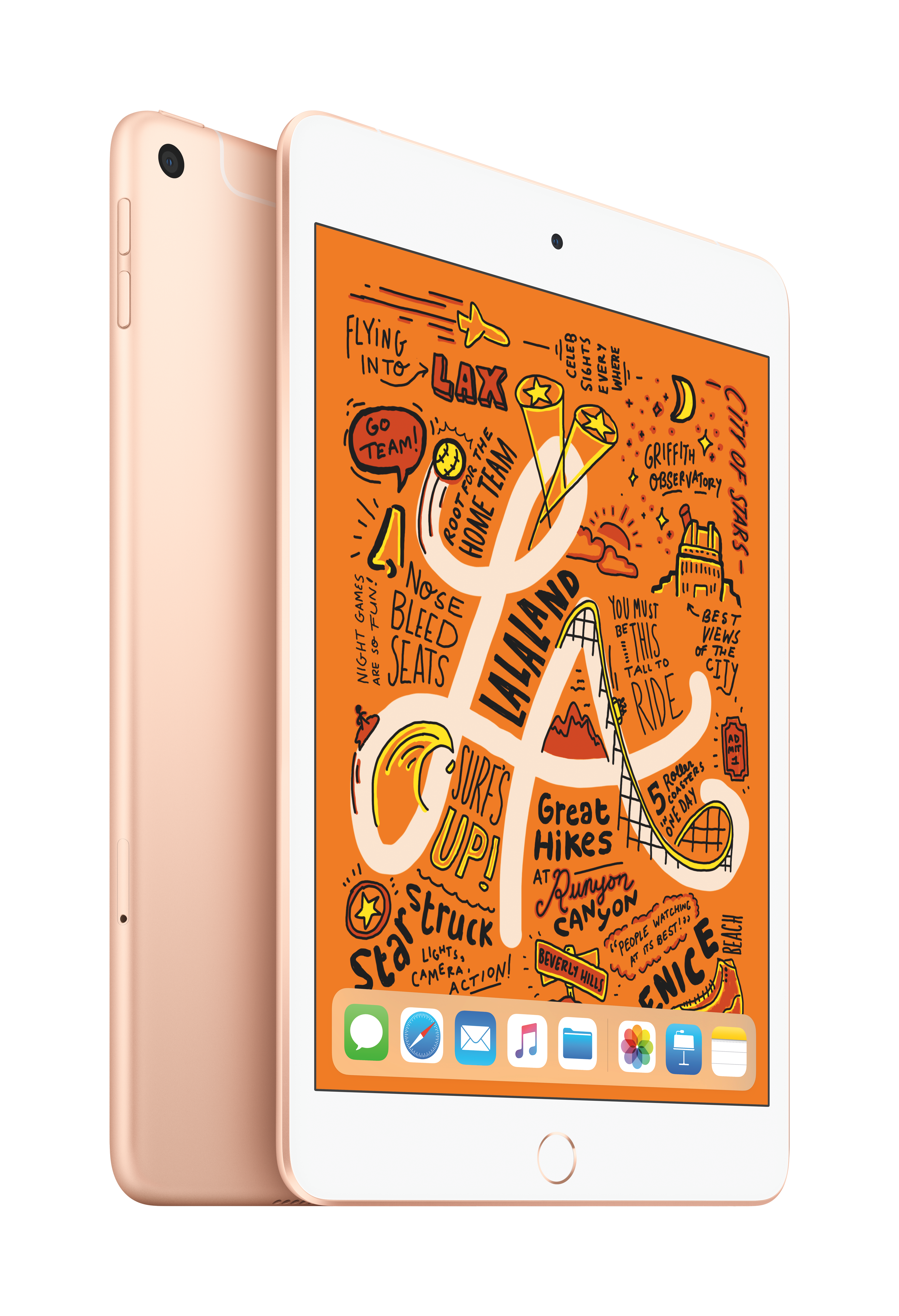 APPLE iPad mini (2019) Wi-Fi + Cellular - Tablet (7.9 ", 64 GB, Gold)