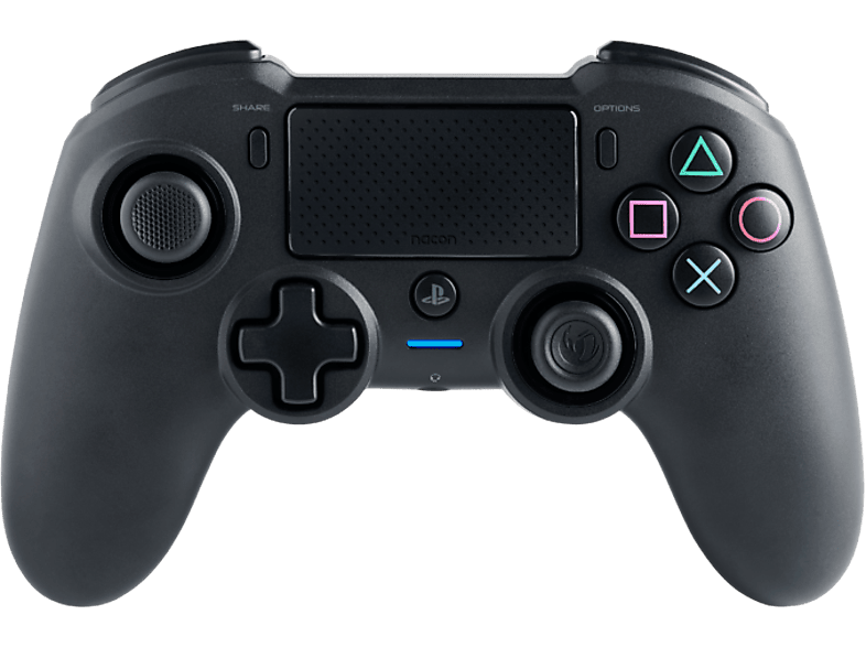 Nacon Draadloze Controller Asymmetric Voor PS4 (ps4ofpadwlblack) Controller Playstation 4 Pc Zwart