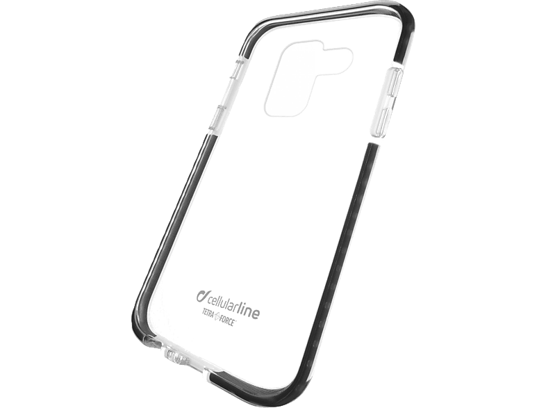 CELLULARLINE Cover Tetra Force Shock Twist Galaxy A6 (2018) Transparant (TETRACGALA618T)