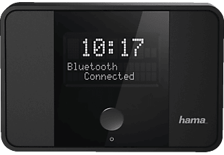 HAMA DT100BT - Digitalradio (DAB+, FM, Schwarz)