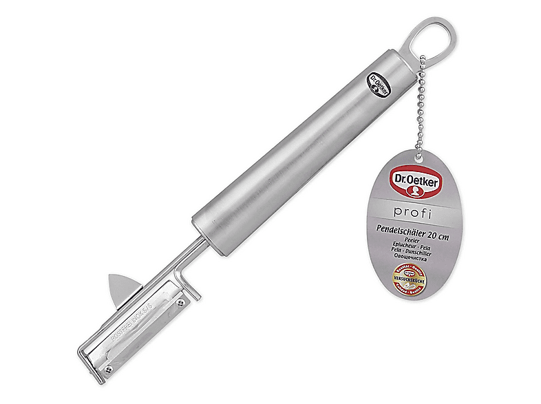 Dr. Oetker 1945 Pendelschäler, Edelstahl, spülmaschinengeeignet; Küchenhelfer — Foto 2 von 2