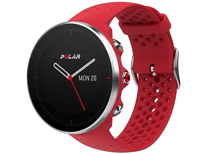 Reloj deportivo  Polar Vantage M, Blanco, 1.2'', GPS, GLONASS, Frecuencia  cardíaca, WR30, Talla M/L