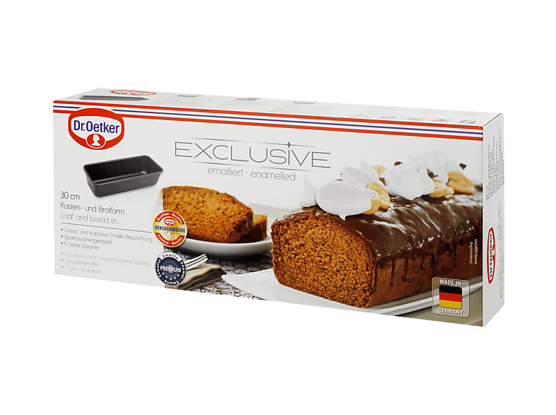 Moule à cake en acier émaillé Dr. Oetker Exclusive 31,5 cm