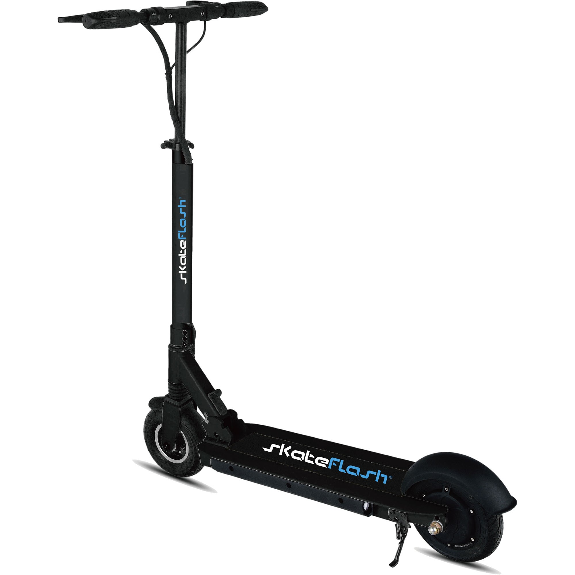 Patinete eléctrico - Skateflash SKURBAN 2.0, Autonomía 25 km, Plegable, Negro