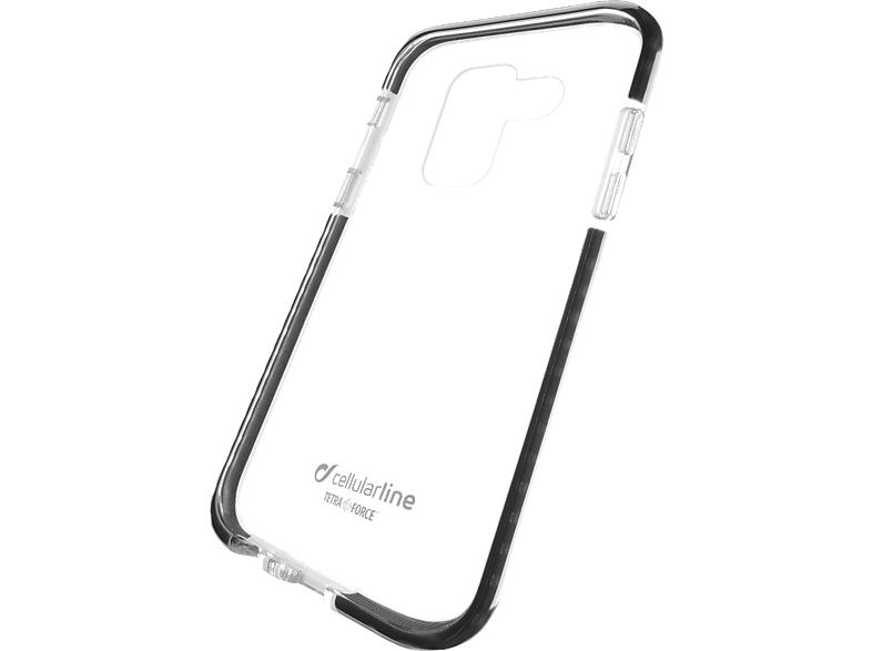 CELLULARLINE Cover Tetra Force Shock Twist Cover Galaxy A6 (2018) Transparant (TETRACGALA6PL18T)