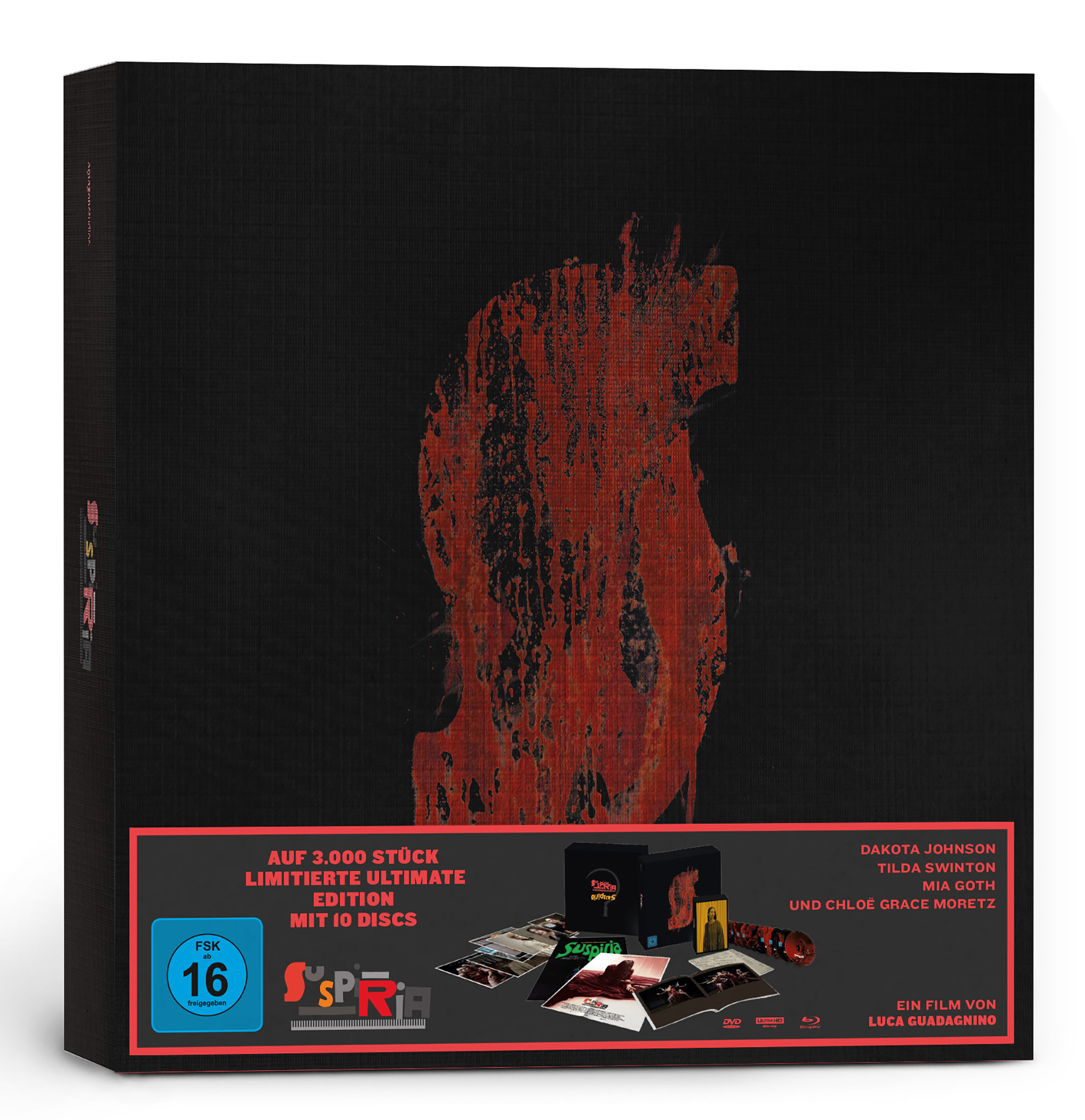 Suspiria 4K Ultra HD Blu-ray + Blu-ray + DVD