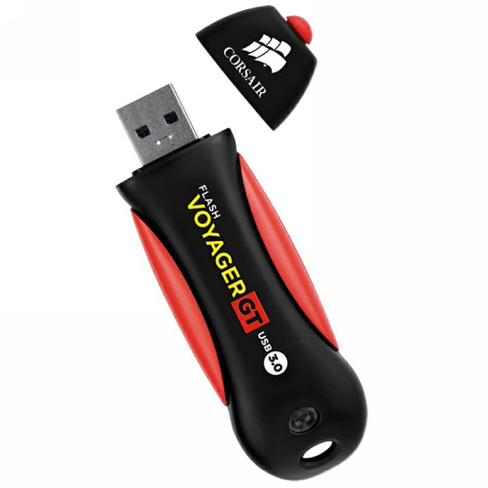 Pendrive de 256 GB - Corsair Voyager GT, USB 3.0, Resistente a golpes, Resistente al agua
