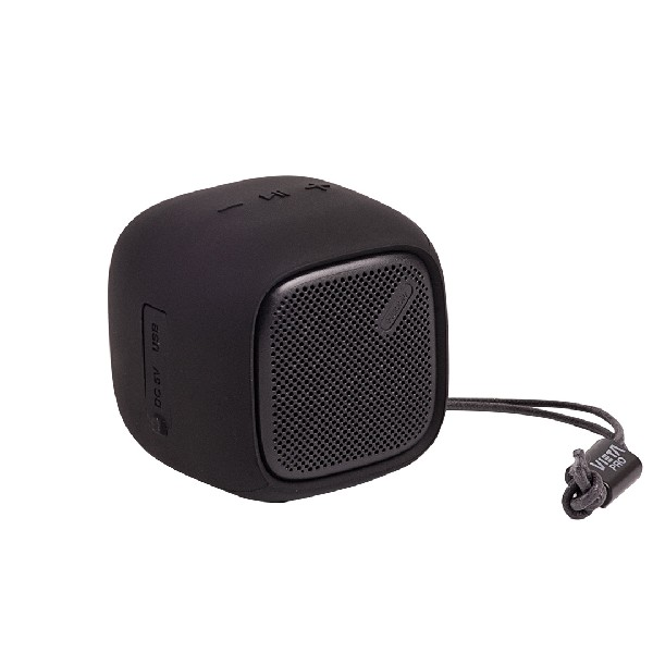 Altavoz inalámbrico - Vieta Pro Hubbie, Bluetooth, Micro USB, Radio, IPX4, Negro
