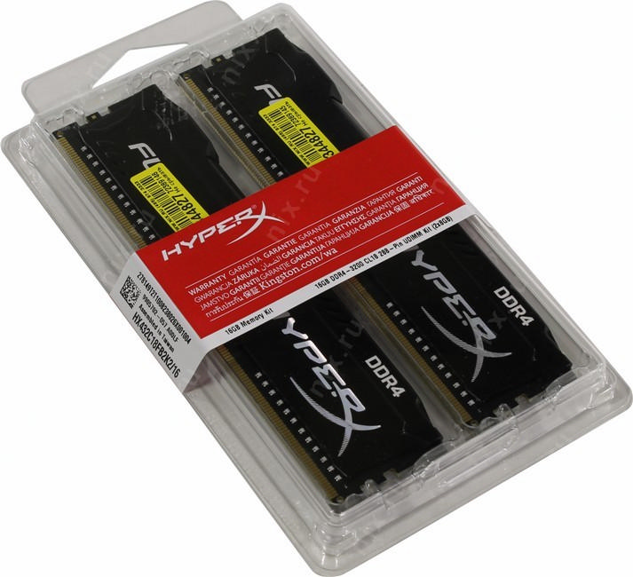 HYPERX Fury Black 16GB DDR4 3200 MHz Ram Fiyat & Özellik | MediaMarkt
