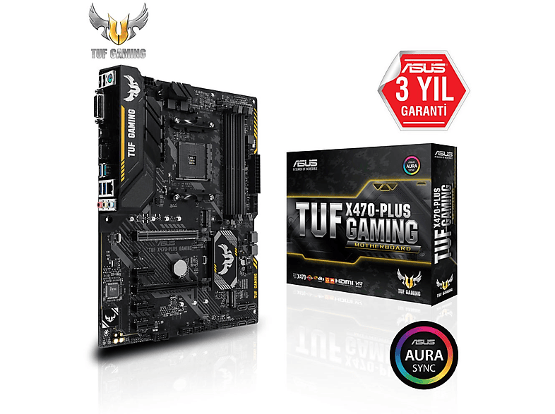 ASUS TUF X470-PLUS GAMING Fiyat & Özellik | MediaMarkt