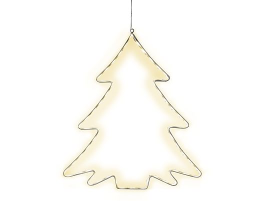 STAR TRADING Silhouette Lumiwall Tree - Luce di Natale LED