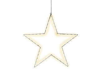 STAR TRADING Silhouette Lumiwall Star - LED-Weihnachtsbeleuchtung