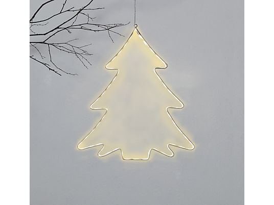 STAR TRADING Silhouette Lumiwall Tree - Lumière de Noël LED