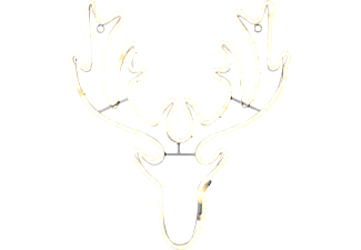 STAR TRADING Silhouette NeoLED Deer Head - Lumière de Noël LED