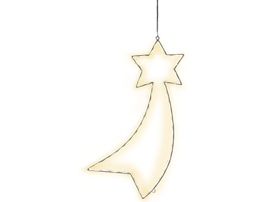 STAR TRADING Silhouette Lumiwall Comet - Luce di Natale LED