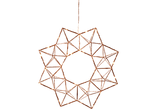 STAR TRADING Wreath Edge - LED-Weihnachtsbeleuchtung