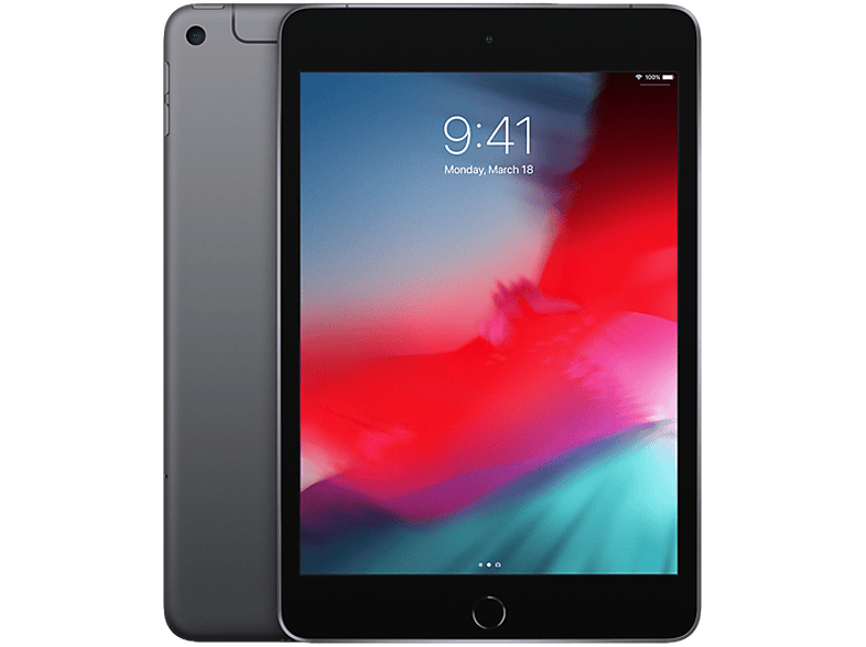 APPLE iPad mini 7.9'' 64 GB Wi-Fi + Cellular Space Gray Edition 2019 (MUX52NF/A)