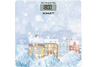 SCARLETT SCBS33E032 Digitális személymérleg, hóesés minta