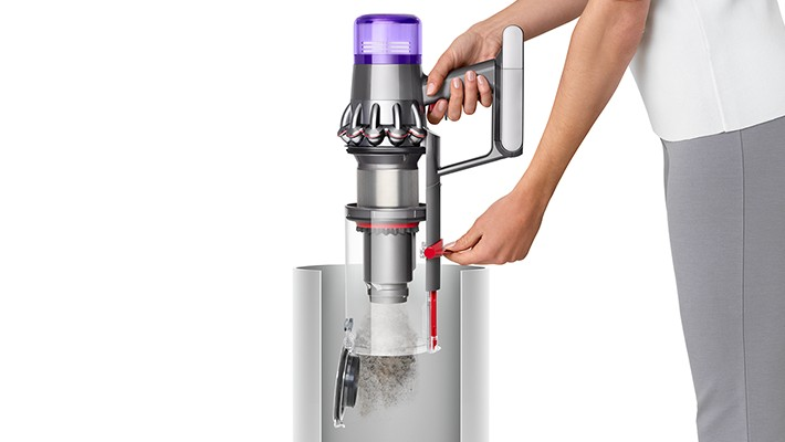 Aspirador escoba - Dyson V11 Animal Plus, 0.76 L, 14 ciclones, Autonomía 60 minutos, Lila