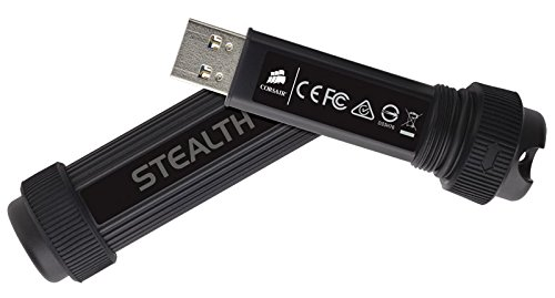 Pendrive USB - Corsair Flash Survivor V2, CMFSS3B-512GB, Capacidad 512 GB, Resistente al agua, Negro